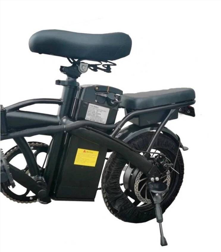 Электровелосипед Spetime E-Bike F8 Black (Черный)