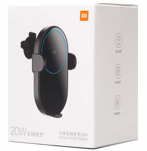 Держатель с беспроводной зарядкой Xiaomi Wireless Car Charger 20W (WCJ02TWZM) Black (Черный) Держатель с беспроводной зарядкой Xiaomi Wireless Car Charger 20W (WCJ02TWZM) Black (Черный)