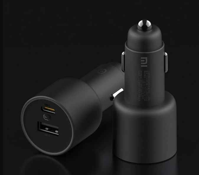 Автомобильное зарядное устройство Xiaomi Car Charger Fast Charging Version 1А1С 100W (CC007ZM) Black (Черный)