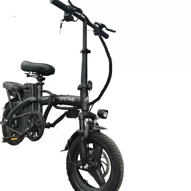 Электровелосипед Spetime E-Bike S6 Black (Черный)