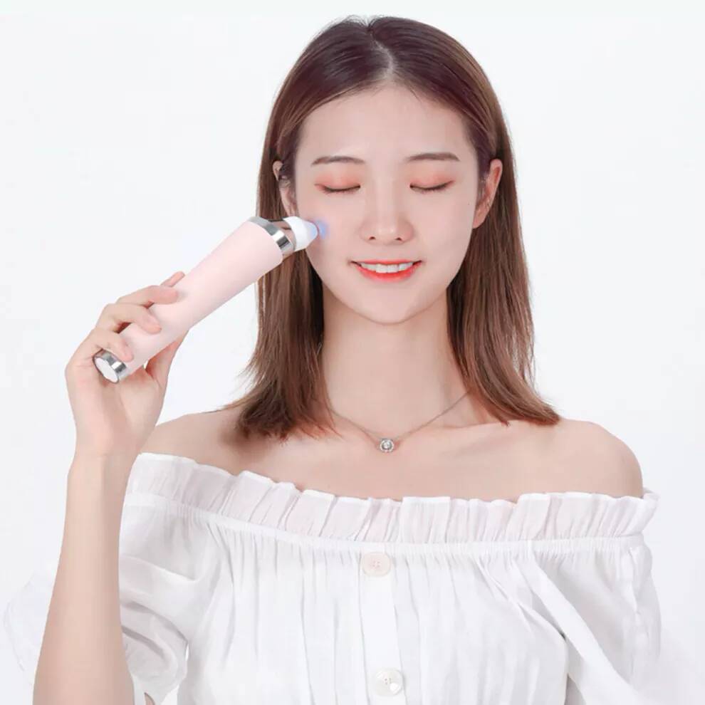 Аппарат для чистки лица Xiaomi GOODtime Pick Up Visual Blackhead Remover Pink (Розовый)
