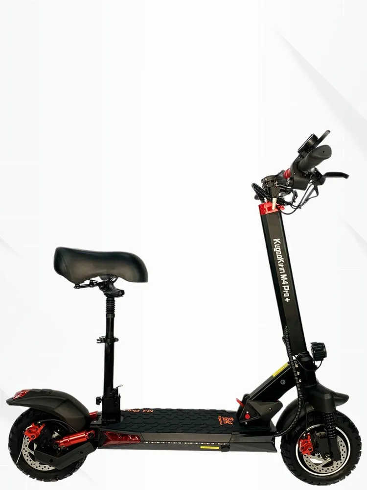 Электросамокат KugooKirin M4 Pro Plus 18AH JILONG Black (Черный)