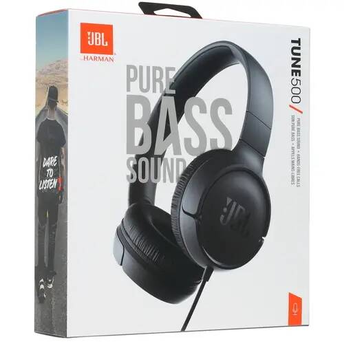 Беспроводные наушники JBL Tune 500 Black (Черный) Global Version