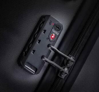 Чемодан Xiaomi Trolley 90 Points Suitcase 20" (LXX02RM) Black (Черный)