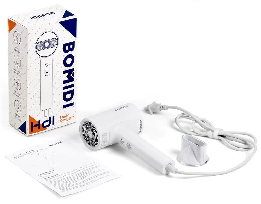 Фен Xiaomi Bomidi HD1 White (Белый)