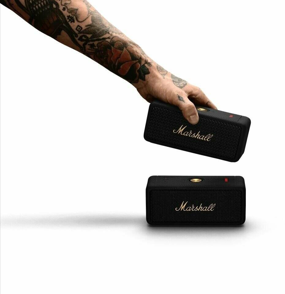 Колонка портативная Marshall EMBERTON II Bluetooth Speaker Black (Черный) Global Version