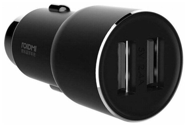 Автомобильное зарядное устройство Roidmi 3S 2USB 3.4A с FM-трансмитером (BFQ04RM) Black (Черный) Автомобильное зарядное устройство Roidmi 3S 2USB 3.4A с FM-трансмитером (BFQ04RM) Black (Черный)