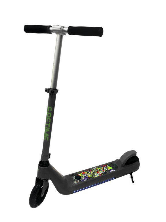 Детский электросамокат Spetime Electric Kickscooter E8 Black (Черный)