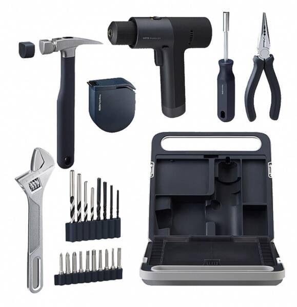 Электрическая дрель-шуруповерт Xiaomi HOTO Manual Tool Set (QWDZGJ002) Gray (Серый)