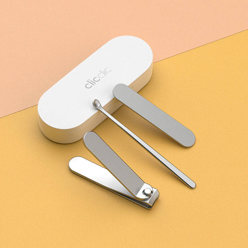 Маникюрный набор Xiaomi Clicclic 3 in 1 Nail Clippers Set (3 предмета) (CTT001CN) White (Белый)