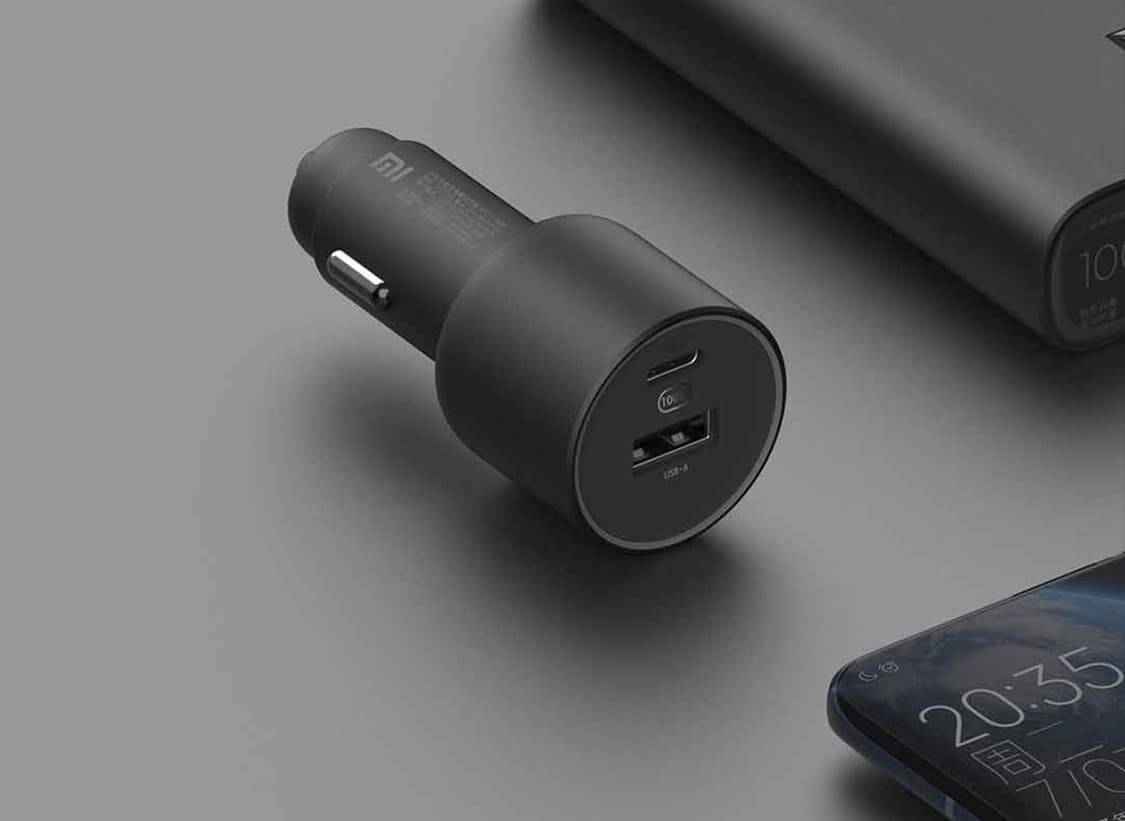 Автомобильное зарядное устройство Xiaomi Car Charger А1С 100W + кабель USB-C-Type-C (CC07ZM) Black (Черный) Автомобильное зарядное устройство Xiaomi Car Charger А1С 100W + кабель USB-C-Type-C (CC07ZM) Black (Черный)