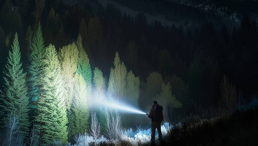 Фонарь Xiaomi Mijia Multifunctional Strong Light Flashlight (N613) Black (Черный)