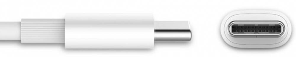 Кабель ZMI Type-C/Type-C 100cm 60W (AL307) White (Белый)
