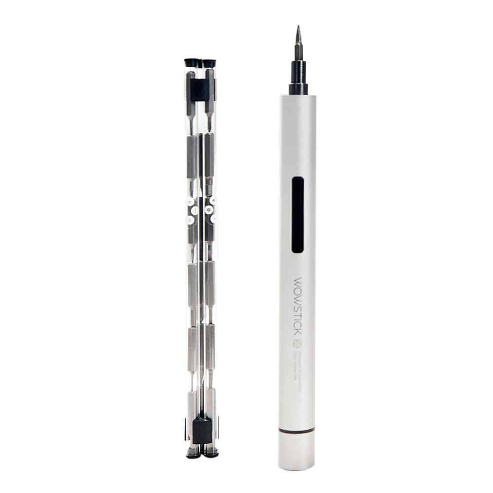 Аккумуляторная отвертка Wowstick 1P+ Silver (Серебристый)