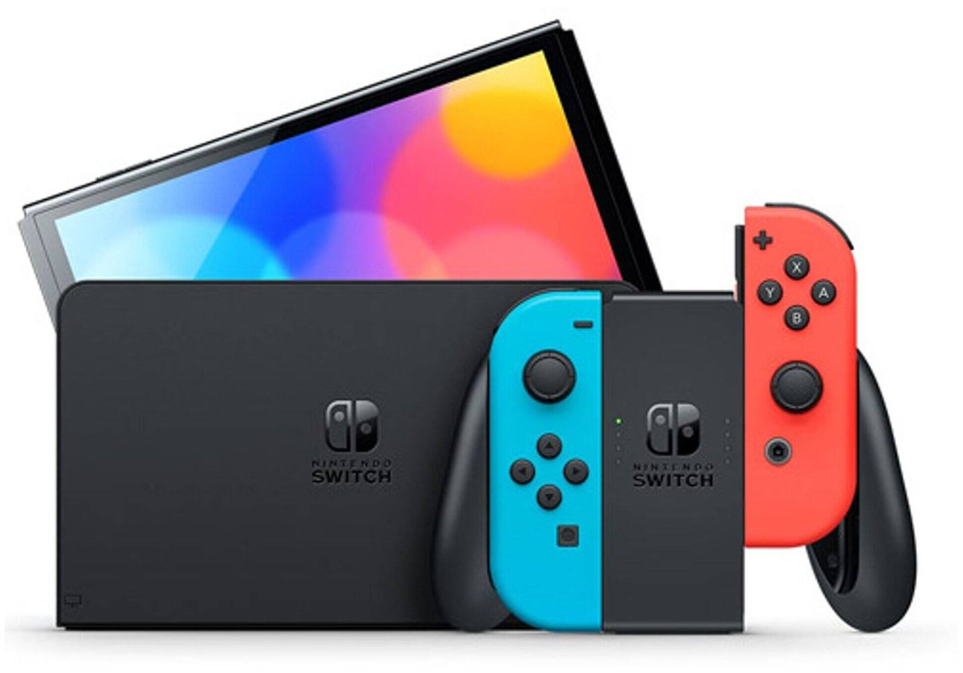 Игровая консоль Nintendo Switch OLED 64GB Neon Red/Blue (Красный/Синий) HK Игровая консоль Nintendo Switch OLED 64GB Neon Red/Blue (Красный/Синий) HK