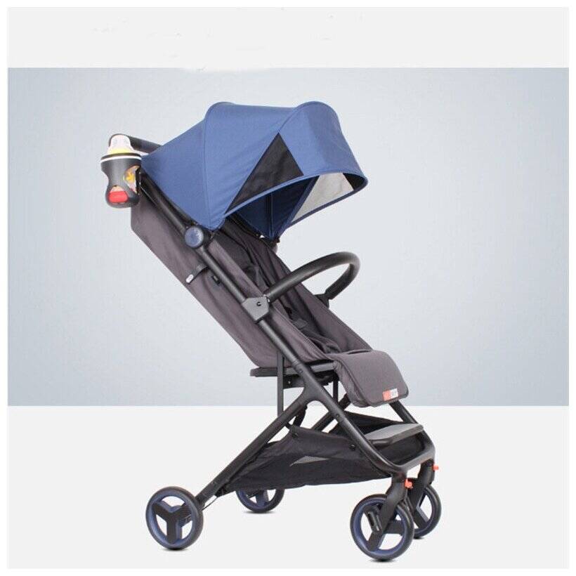 Коляска-трансформер Xiaomi Bunny Folding Stroller Blue (Синий) Коляска-трансформер Xiaomi Bunny Folding Stroller Blue (Синий)