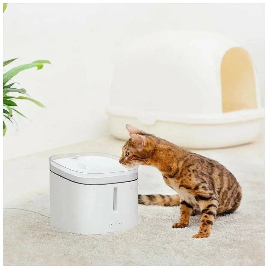 Автопоилка Xiaomi Mijia Smart Pet Water Dispenser 2 л (XWWF01MG) White (Белый) Автопоилка Xiaomi Mijia Smart Pet Water Dispenser 2 л (XWWF01MG) White (Белый)