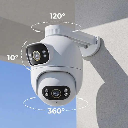 IP камера IMILAB Outdoor Security Camera 3K+3K EC6 Pro Dual (CMSXJ68A) White (Белый) Global Version IP камера IMILAB Outdoor Security Camera 3K+3K EC6 Pro Dual (CMSXJ68A) White (Белый) Global Version