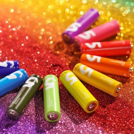 Батарейки Xiaomi ZMI Rainbow Zi5 AA LR06 (10 шт) Color (Цветной) Батарейки Xiaomi ZMI Rainbow Zi5 AA LR06 (10 шт) Color (Цветной)