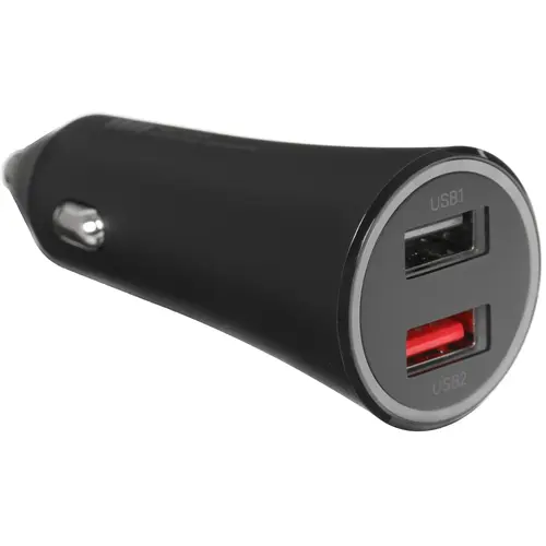 Автомобильное зарядное устройство Xiaomi 37 Вт Car Charger 2USB 3A Black (Черный) Global Version