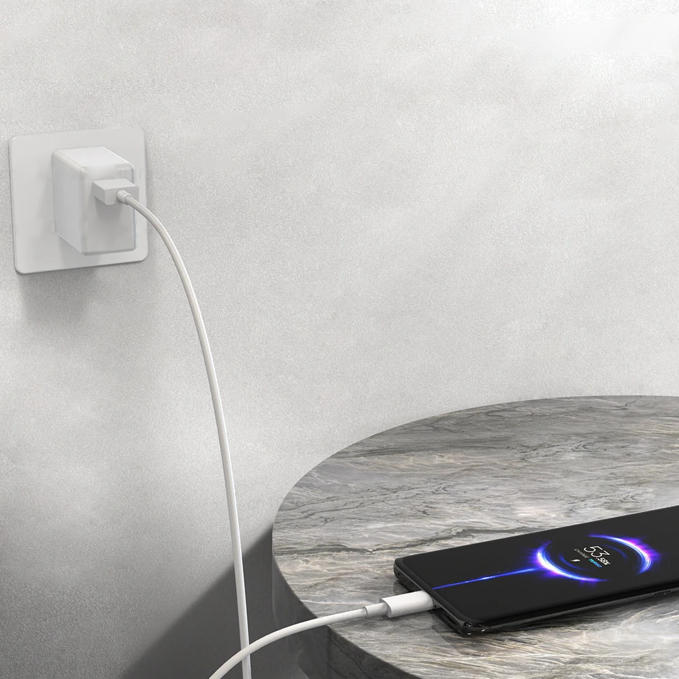 Кабель для зарядки и передачи данных Xiaomi USB-TypeC/6A-120W White (Белый) CN