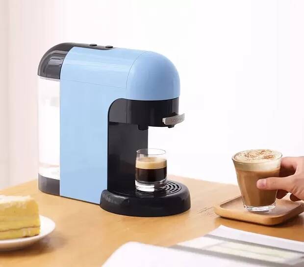 Кофемашина рожковая Scishare Espresso (S1801) Blue (Синий) Кофемашина рожковая Scishare Espresso (S1801) Blue (Синий)