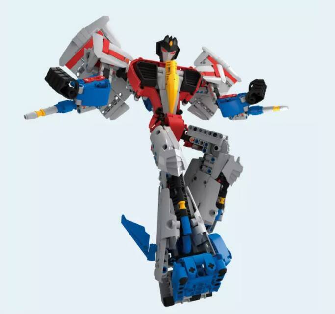 Конструктор Onebot Transformers Starscream (OBHZZ03HZB) White (Белый)