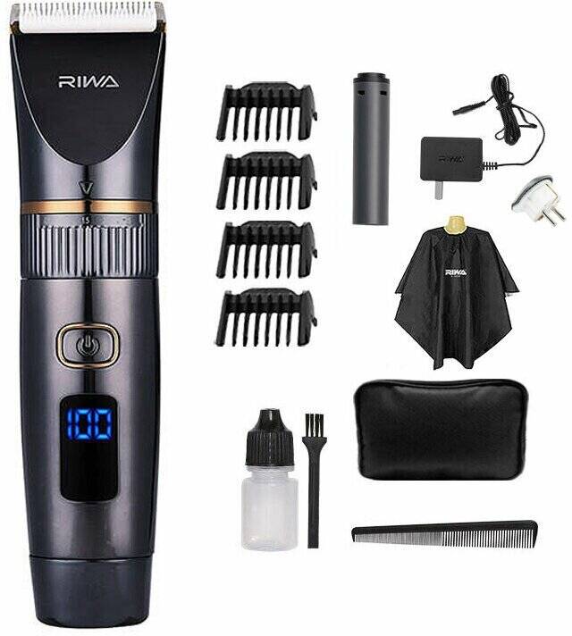 Машинка для стрижки RIWA Hair Clipper RE-6501T Black (Черный)