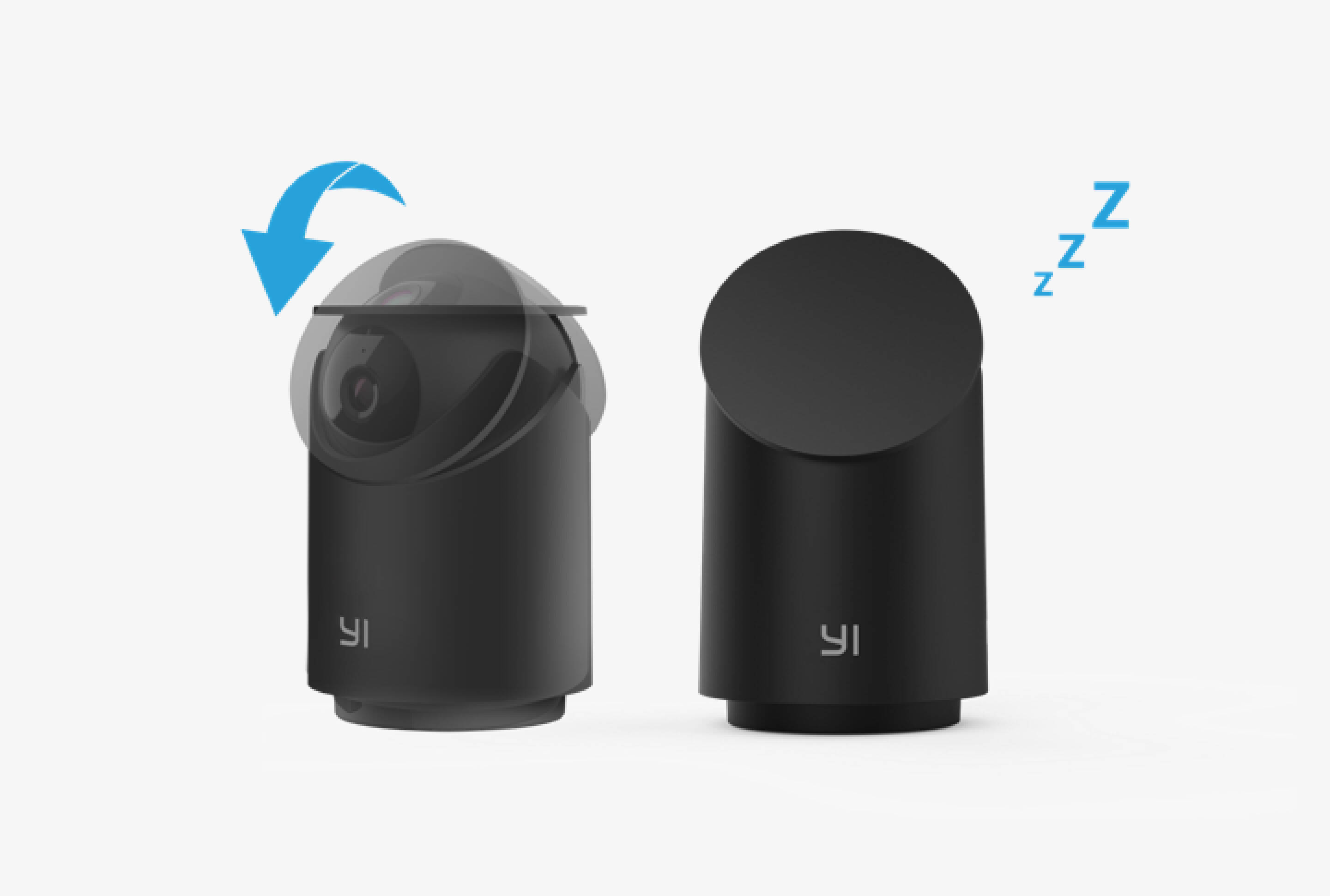 IP камера Xiaomi Yi Dome U Pro 2K HD Camera (H60GA) Black (Черный)