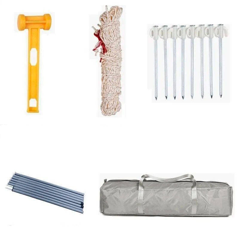 Тент для кемпинга Xiaomi Chao Camping Picnic Cloth 350*400*220cm (YC-TM01) (форма бабочки) White (Белый) Тент для кемпинга Xiaomi Chao Camping Picnic Cloth 350*400*220cm (YC-TM01) (форма бабочки) White (Белый)