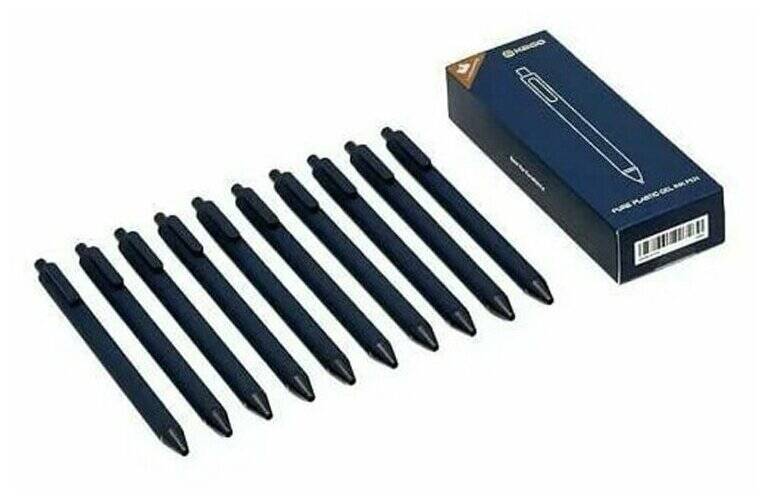 Набор гелевых ручек Xiaomi KACO Pure Plastic Gel Ink Pen K1015 (10 шт)