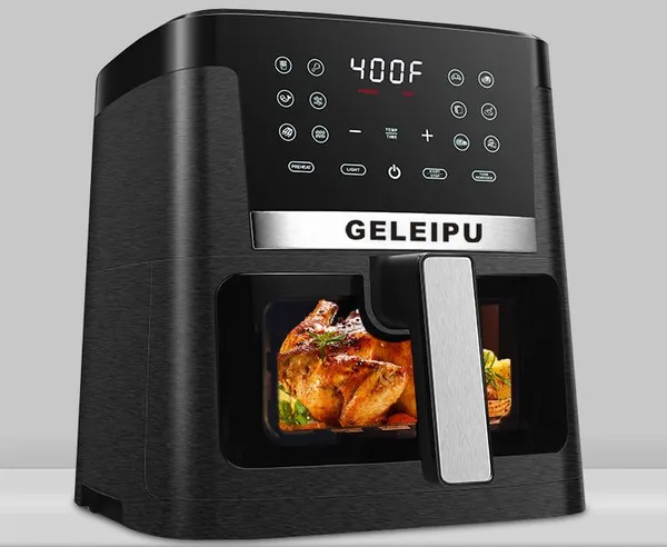 Аэрофритюрница GELEIPU DL27 7л Black (Черный)