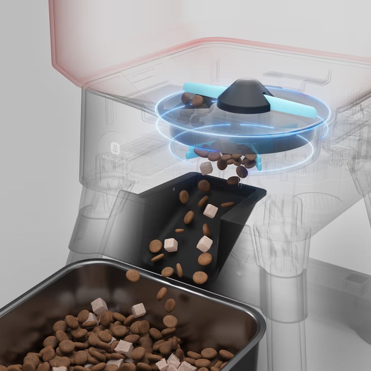 Автоматическая кормушка Molly&Cody Smart Feeder Titan WiFi 14L Red (Красный) Global Version