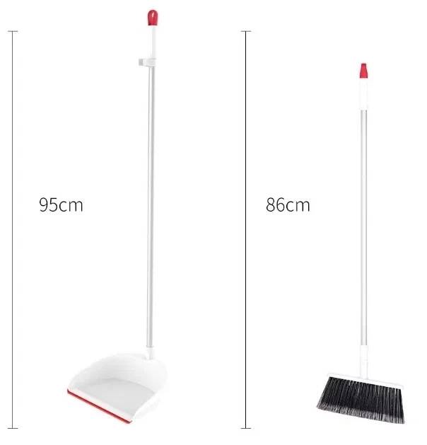 Набор совок и щетка для уборки Xiaomi Yijie Broom Dustpan Combination YZ-03 White (Белый)