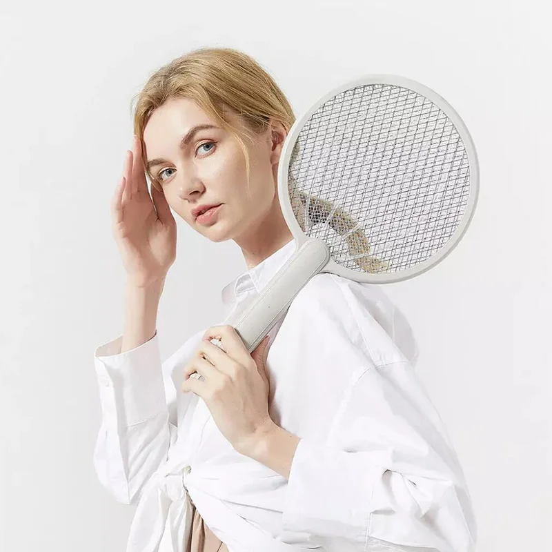 Электрическая мухобойка Qualitell Electric Mosquito Swatte C1 (ZSC210902) Gray (Серый) Электрическая мухобойка Qualitell Electric Mosquito Swatte C1 (ZSC210902) Gray (Серый)