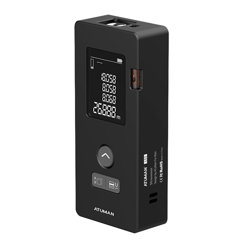 Лазерный дальномер Atuman Duka LS3 Laser Range Finder 80м Black (Черный) Лазерный дальномер Atuman Duka LS3 Laser Range Finder 80м Black (Черный)