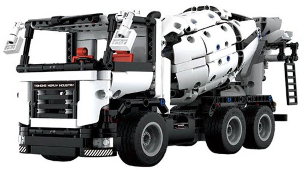 Конструктор магнитный бетоновоз Xiaomi MITU Engineering Mixer Truck (GCJBJ01IQI) White (Белый)
