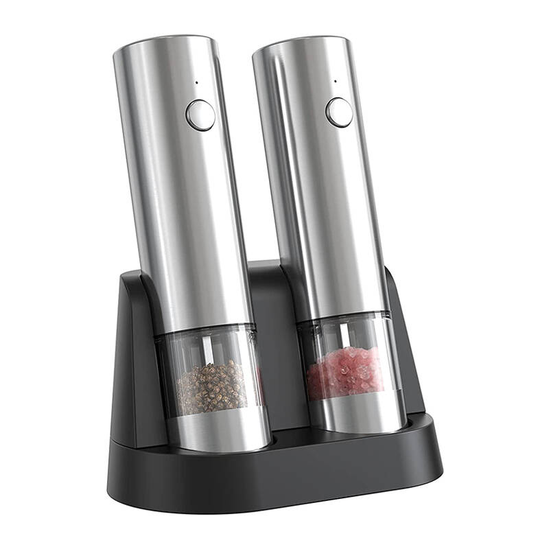 Электрическая мельница Circle Joy Fellow Electric Grinder Set CJ-EG08 (2 шт) Silver (Серебристый) Электрическая мельница Circle Joy Fellow Electric Grinder Set CJ-EG08 (2 шт) Silver (Серебристый)
