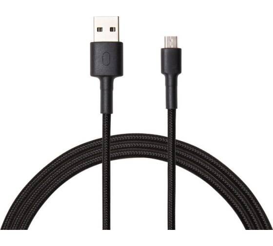Кабель Xiaomi Type-C - USB 1m (SJX10ZM) Black (Черный)