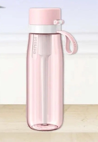 Бутылка-фильтр для фитнеса Philips AWP2731PKR/58, 0.66л Pink (Розовый) Бутылка-фильтр для фитнеса Philips AWP2731PKR/58, 0.66л Pink (Розовый)