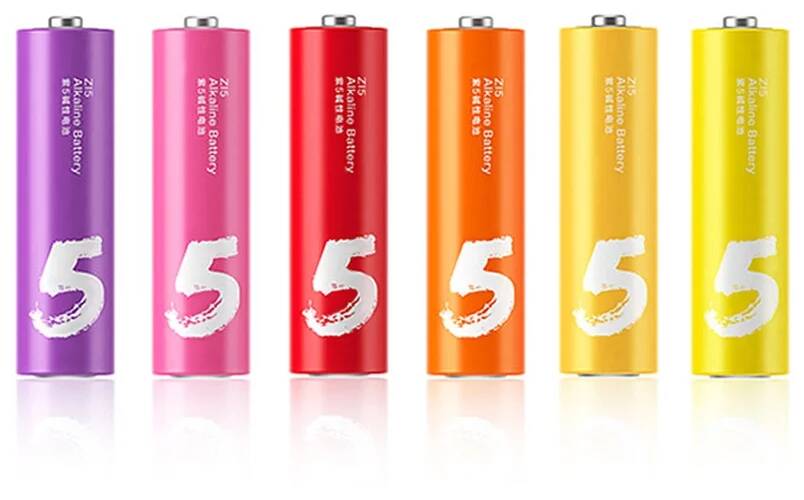 Батарейки Xiaomi Rainbow 5 AA (24 шт)
