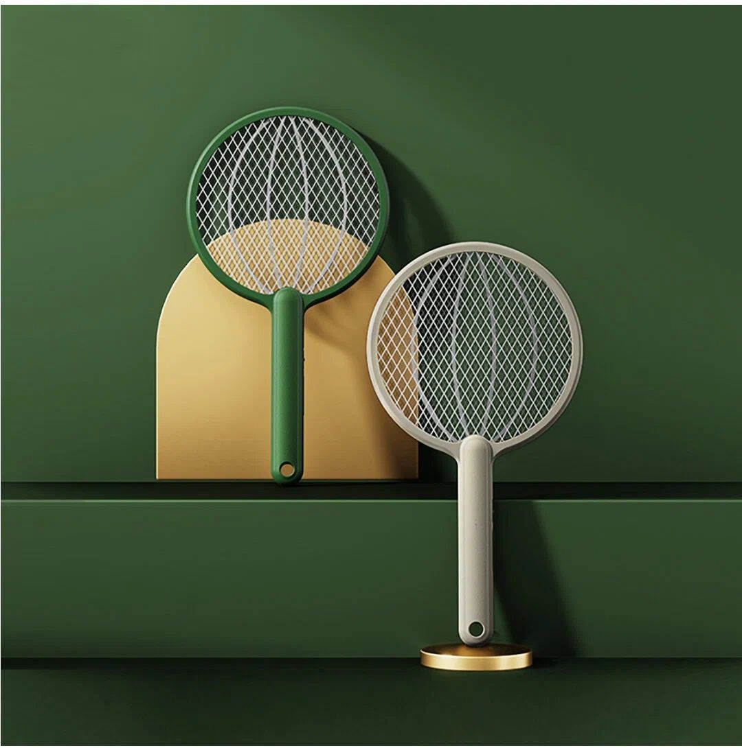 Электрическая мухобойка Qualitell Electric Mosquito Swatte C1 (ZSC210902) Gray (Серый) Электрическая мухобойка Qualitell Electric Mosquito Swatte C1 (ZSC210902) Gray (Серый)