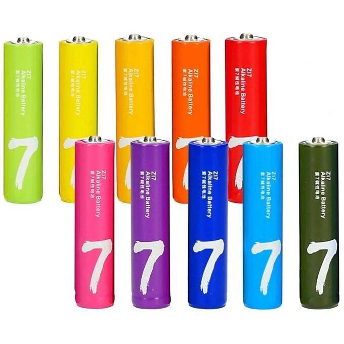 Батарейки Xiaomi Rainbow 7 AAA (24 шт)