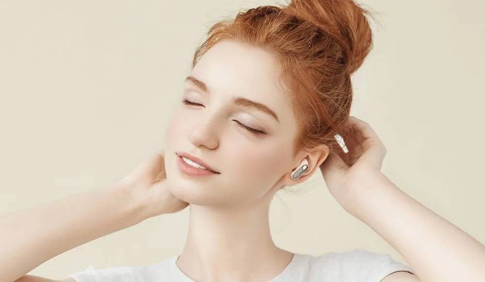 Беспроводные наушники Xiaomi Rock Retro Style TWS Earphone Retro Mix Tape Beige (Бежевый)