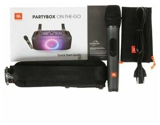 Колонка портативная JBL PartyBox On-The-Go Black (Черный) Global Version