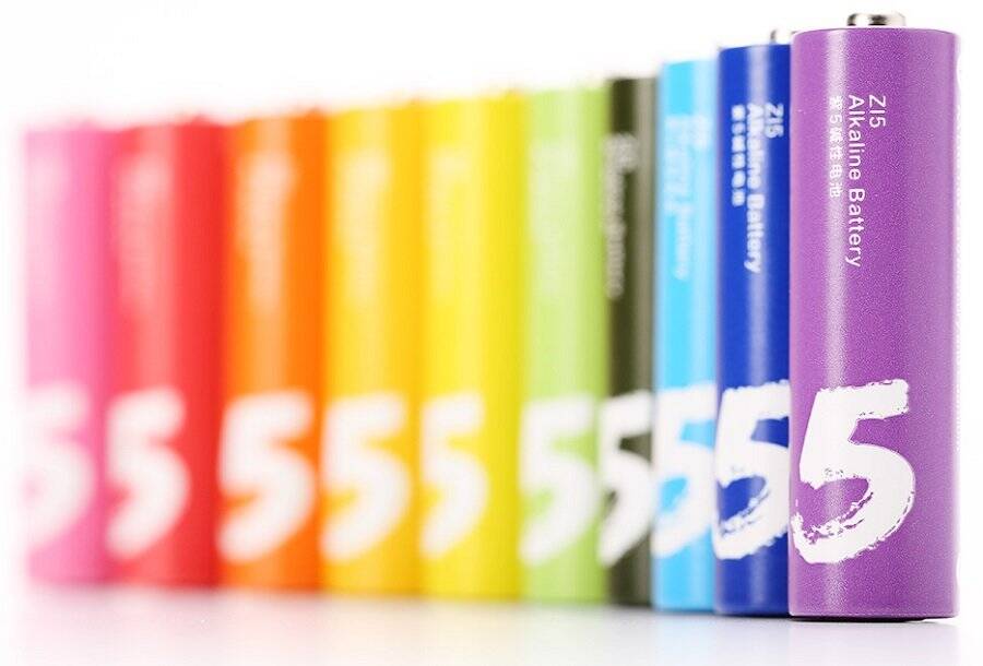 Батарейки Xiaomi Rainbow 5 AA (10 шт) Батарейки Xiaomi Rainbow 5 AA (10 шт)