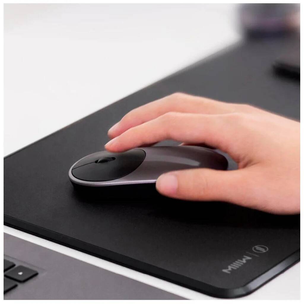 Коврик для мышки с беспроводной зарядкой Xiaomi Mouse Pad (MWSP01) Black (Черный)