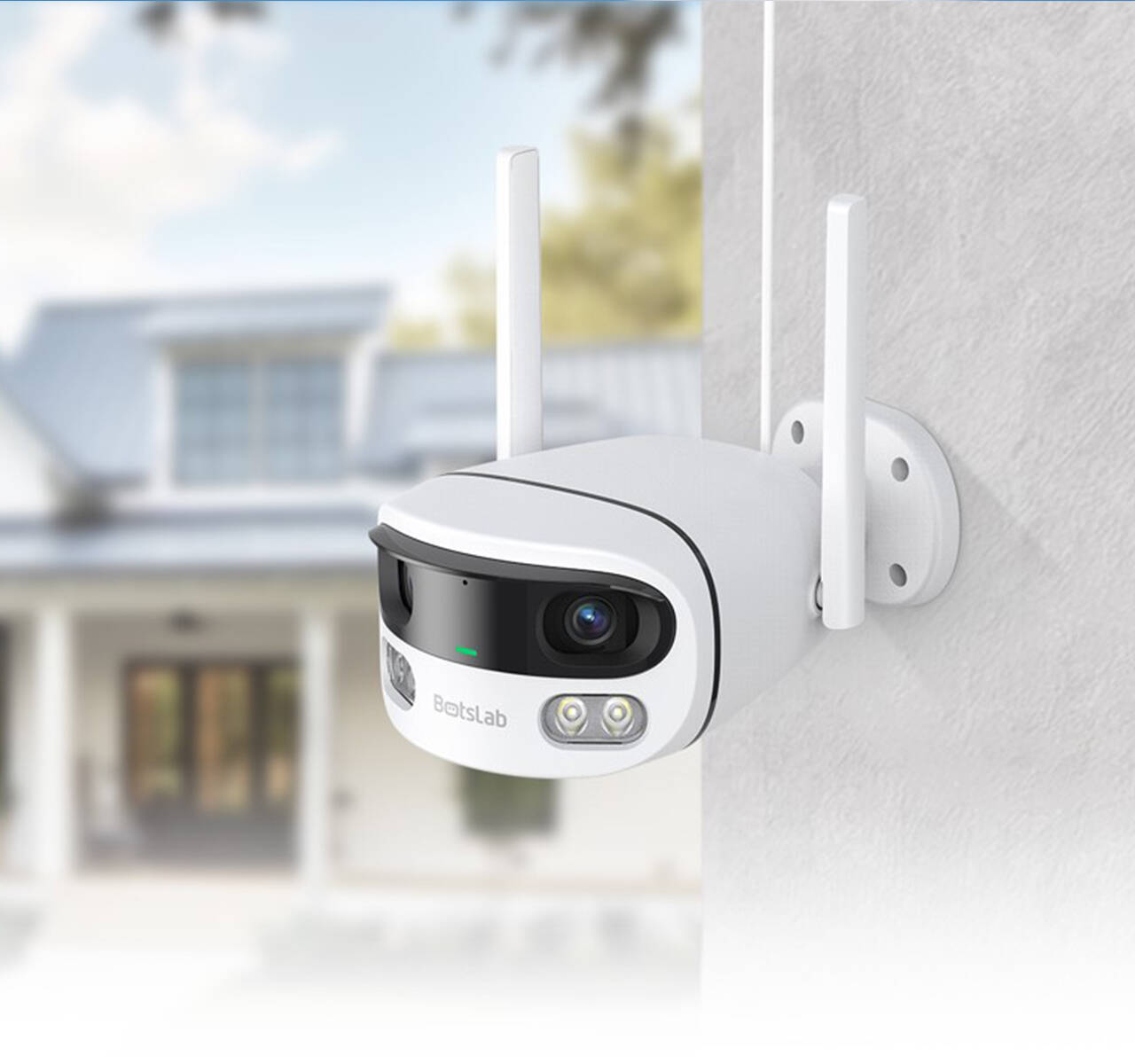 IP камера Botslab Outdoor Cam Dual (W302) White (Белый) EU