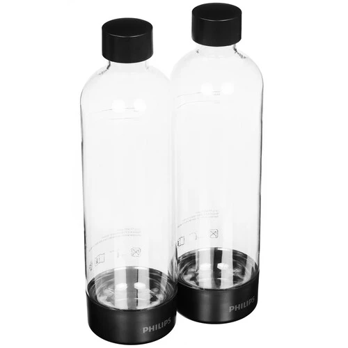 Бутылка для газирования Philips ADD911BK/10 1л (2шт) (4897099306870) Black (Черный)