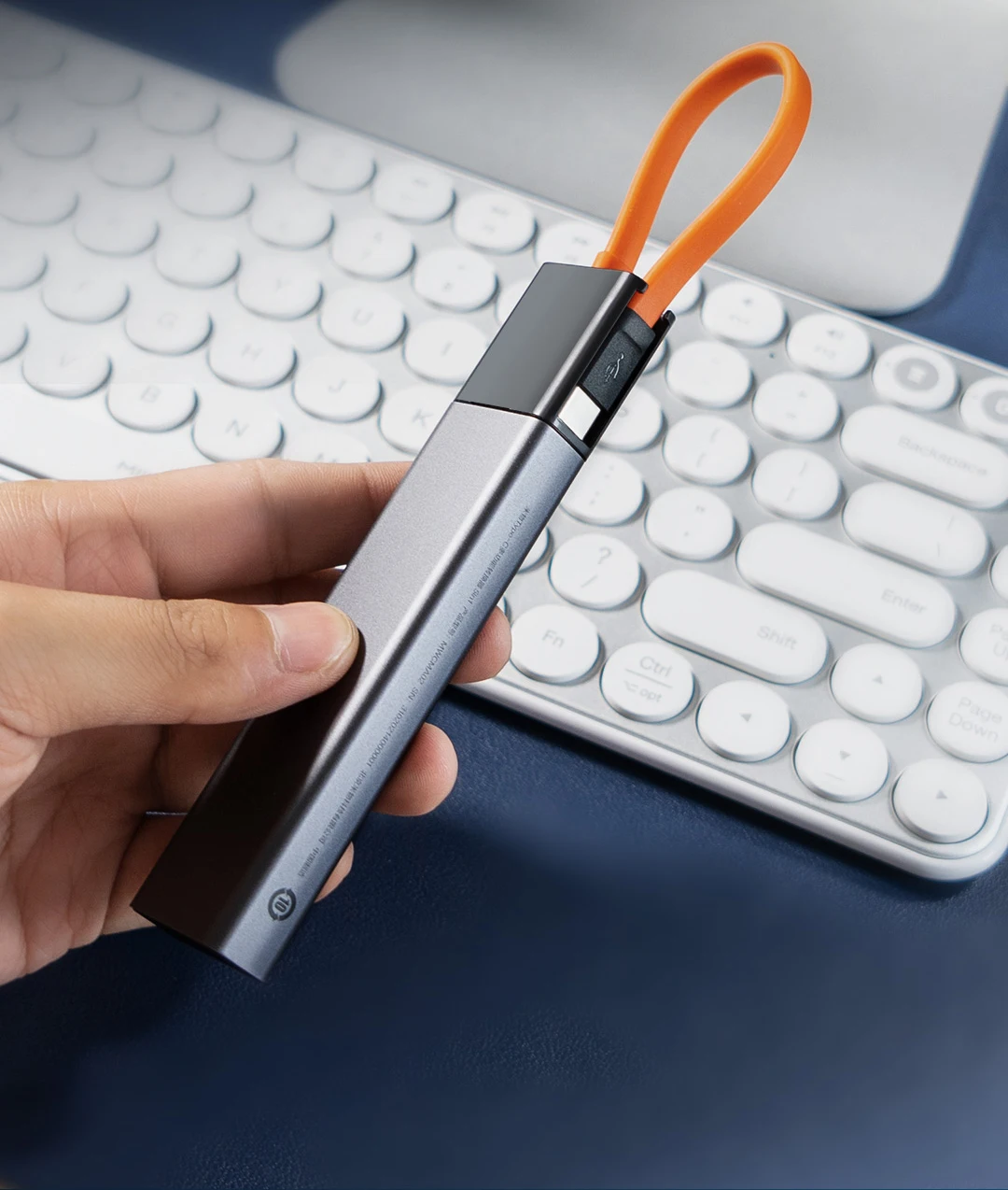 Адаптер MIIIW Type-C HUB Adapter 5 in 1 (MWCMA02) Gray (Серый)
